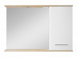 Зеркальный шкаф Респект 120 правый