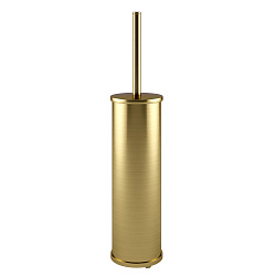 K-1027BRUSHED GOLD  Щетка для унитаза напольная