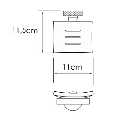 Mosel K-46669 Мыльница решетка